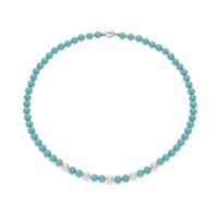 Necklace Comete Woman FANTASIA DI PERLE ARGENTO in Gold FWQ331